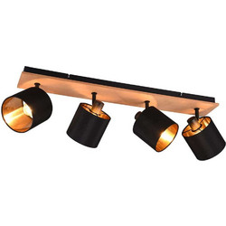 Φωτιστικό Οροφής - Σποτ Tommy R81334030 72x12x19cm 4xE14 28W Multi RL Lighting