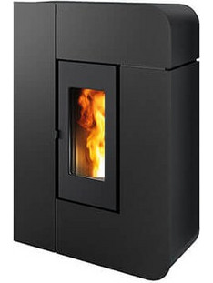 MCZ Alea Air 7 Black Σόμπα Pellet Αερόθερμη 7kW