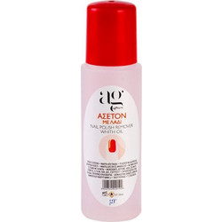 Ag Pharm Nail Polish Remover Ασετόν με Λάδι, 120ml