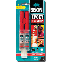 ΕΠΟΞΙΚΗ ΚΟΛΛΑ BISON EPOXY 5MIN 24ml