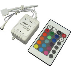 Ασύρματο IR RGB controller με 24 επιλογές 12VDC(IN) 72W 2Α(channel) - CON-00120