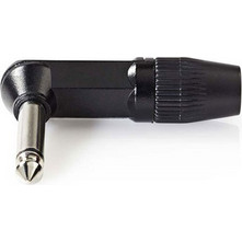 Βύσμα NEDIS COTP23902BK 6.35mm mono γωνία ιδανικό για ενισχυτές μουσικά όργανα και μικρόφωνα - 233-1165
