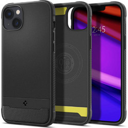 Spigen Rugged Armor MagFit Back Cover Black (iPhone 14)