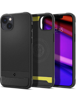 Spigen Rugged Armor MagFit Back Cover Black (iPhone 14)