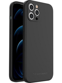 Wozinsky Color Back Cover Black (iPhone 12 Pro Max)