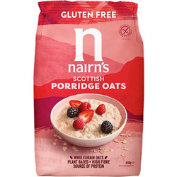 Νιφάδες Βρώμης Scottish Porridge Χ/Γλουτ. Ολικής, 450γρ. NAIRN'S 13601