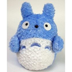 STUDIO GHIBLI - Blue Totoro - Puppet Plush 21cm