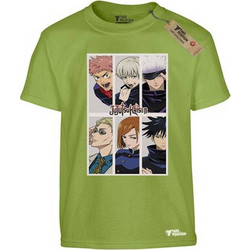 Takeposition Anime Jujutsu Παιδικό T-Shirt Κοντομάνικο Lime 806-1331-13