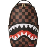 Shop Sprayground Pink Check Drip Backpack B5077 brown