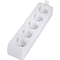 Πολύπριζο Powertech PT-869 5x Schuko 16A με Kαλώδιο 1,5m White