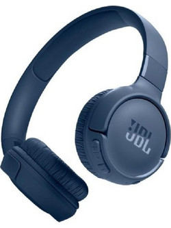 JBL Tune 520 Ασύρματα Bluetooth Ακουστικά On Ear με Noise Canceling Μπλε
