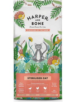 Harper & Bone Cat Sterilised Flavors of The Farm 2kg