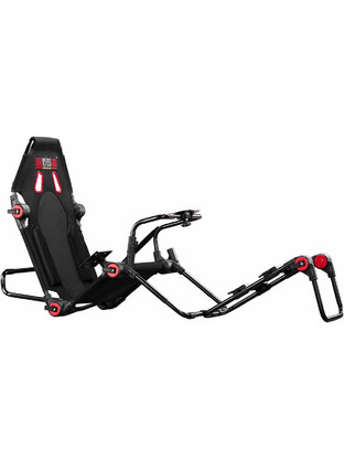 Next Level Racing FGT Lite Καρέκλα Gaming Δερματίνης Μαύρη NLR-S015