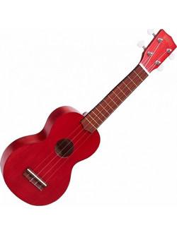 Mahalo MK1-TRD Soprano Transparent Red