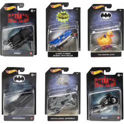 Mattel Hot Wheels Συλλεκτικά Αυτοκινητάκια Batman Διάφορα Σχέδια DKL20