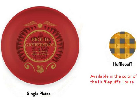 HARRY POTTER - Proud Hufflepuff - Plate