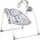 Cangaroo Baby Swing+ Relax Μωρού Κούνια με Μουσική έως 9kg Γκρι