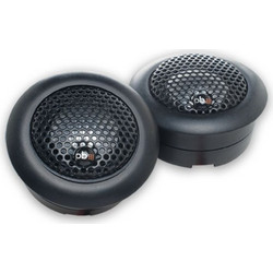 PowerBass L-1A Σετ Tweeter Αυτοκινήτου Στρογγυλά 1" 50W RMS 92dB