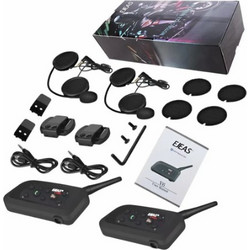 BLUETOOTH ΑΔΙΑΒΡΟΧΗ ΕΝΔΟΕΠΙΚΟΙΝΩΝΙΑ ΚΡΑΝΟΥΣ V6 PRO HANDSFREE 6 ΑΤΟΜΩΝ