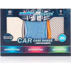 minky σετ καθαρισμού αυτοκινήτου 3 τεμ