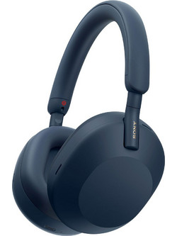 Sony tooth WH-1000XM5 Ασύρματα Bluetooth Ακουστικά Over Ear με Noise Canceling Μπλε