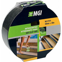 Αυτοκόλλητη Aντιολισθητική Tαινία Μαύρη 50mm x 20m MGI.97920