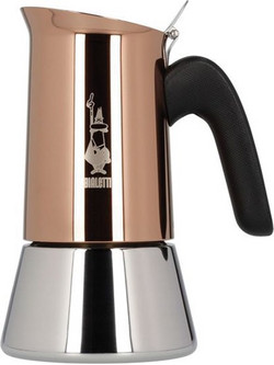 Bialetti Venus Rame Μπρίκι Espresso 4Cups Μπρονζέ