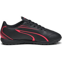 Puma Vitoria JR TT 107487-02 Παιδικά Ποδοσφαιρικά Παπούτσια με Σχάρα Μαύρα