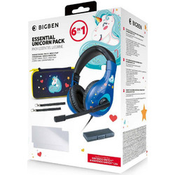 Bigben Unicorn Gaming Headset Over Ear Blue