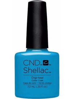 CND Vinylux 211 Digi Teal Gloss Βερνίκι Νυχιών Μακράς Διαρκείας 15ml