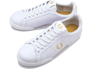 Fred Perry Ανδρικά Sneakers Λευκά B4294322-200