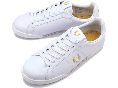 Fred Perry Ανδρικά Sneakers Λευκά B4294322-200
