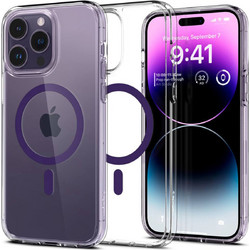 Spigen Ultra Hybrid Back Cover with MagSafe Deep Purple (iPhone 14 Pro)