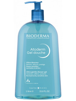 Bioderma Atoderm Gentle Αφρόλουτρο σε Gel 1lt