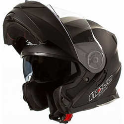 Nova 510-DV Matt Black Κράνος Μηχανής Flip-Up 1590gr