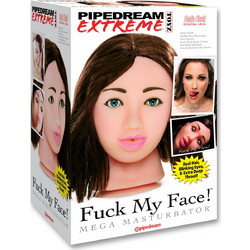 Pipedream Fuck My Face Brunette Mega Στοματικό Αυνανιστήρι