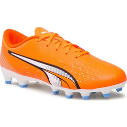 Puma Ultra Play FG/AG JR 107233-01 Παιδικά Ποδοσφαιρικά Παπούτσια με Τάπες Πορτοκαλί