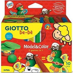 Giotto be-be Σετ Model & Colour Pirate Parrot