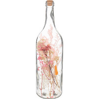 Διακοσμητικό Μπουκάλι (Φ11.7x46.6) A-S Dried Flower Pink 193806