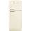 Smeg FAB50RCRB5 Retro Δίπορτο Ψυγείο 524lt Full No Frost Υ191.2xΠ79.6xΒ80.5cm Μπεζ