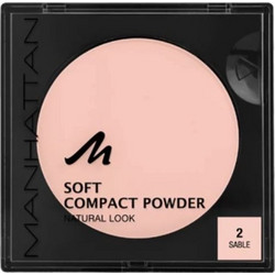 Manhattan Soft Natural Look 2 Samble Compact Pressed Powder 9gr