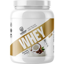 Swedish Supplements Whey Deluxe Chocolate Coconut Πρωτεΐνη Ορού Γάλακτος Γράμμωσης 920gr