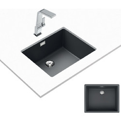 Teka Radea R10 50.40 M-TG Ένθετος Νεροχύτης Γρανίτη Dark Grey 55.6x45.6cm