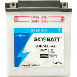 Skybatt Μπαταρία Μοτοσυκλέτας YB12AL-A2 12Ah