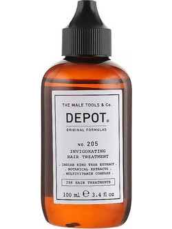 Depot 205 Invigorating Hair Treatment Λοσιόν κατά της Τριχόπτωσης 100ml