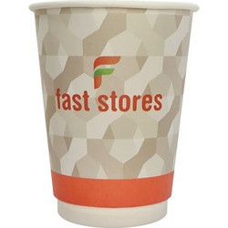 FAST STORES χάρτινα ποτήρια καφέ, 16oz, χωρίς καπάκι, 20τμχ