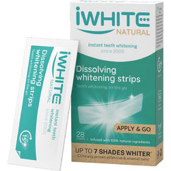 iWhite Natural Διαλυόμενες Ταινίες Λεύκανσης Δοντιών 28τμχ