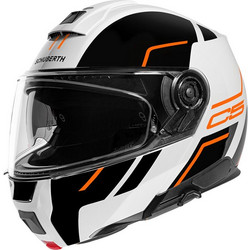 Schuberth C5 Master Orange Κράνος Μηχανής Flip-Up 1640gr