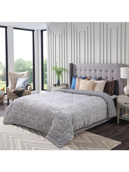 Kipper Κουβερτοπάπλωμα Υπέρδιπλο 220x240 Bistrol Grey