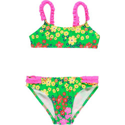 Boboli Παιδικό Μαγιό Bikini Set για Κορίτσι Πράσινο 824138-9725